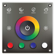 Helm Mount LED RGBW Controller, Water Resistant, Touch Sensitive, Multifunction