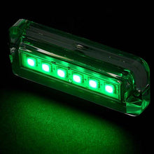 Rectangular Six LED Underwater Light, RGBW, 2-Pack