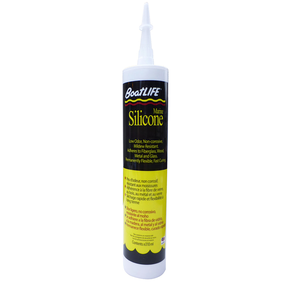 BOATLIFE SILICONE RUBBER SEALANT CARTRIDGE - WHITE