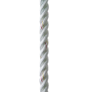 NEW ENGLAND ROPES 3/8" X 20' PREMIUM NYLON 3 STRAND DOCK LINE - MULTIPLE COLORS